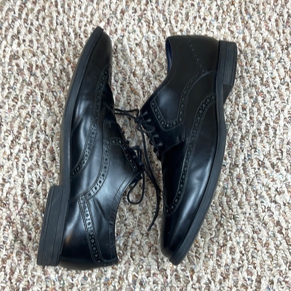 Cole Haan Black Montgomery Wing Oxford Shoe main image 10